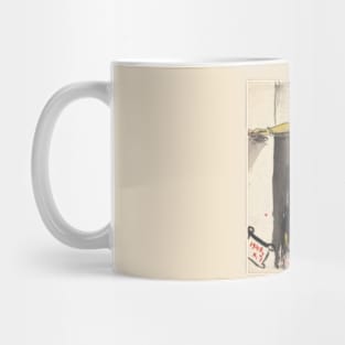 Woman with bag Mug